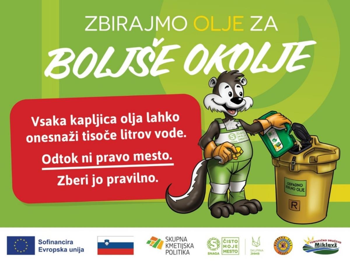 ZBIRANJE OLJA